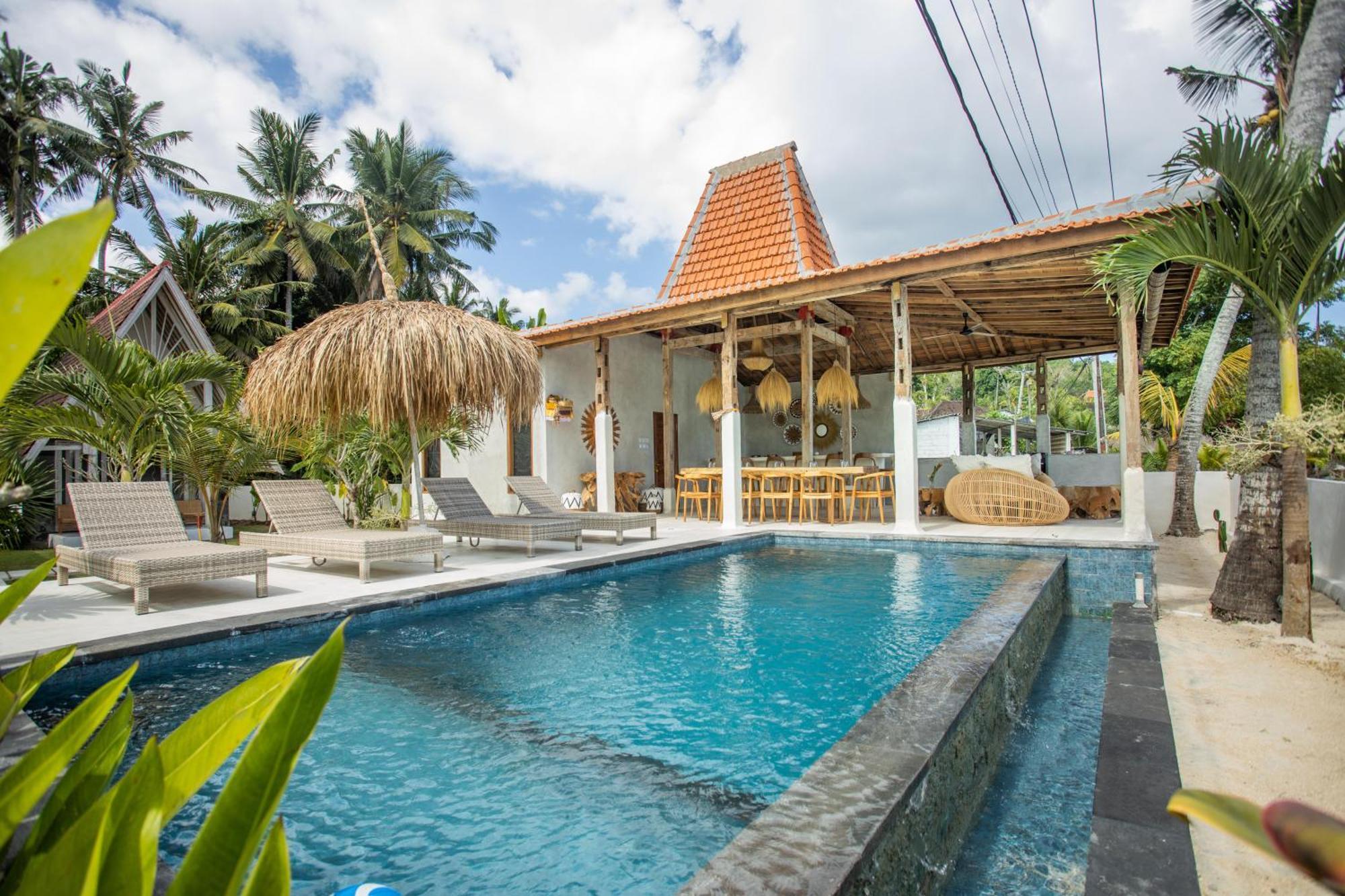 Sunset House Ceningan, 10 Person Beachview Private Villa Lembongan Dış mekan fotoğraf